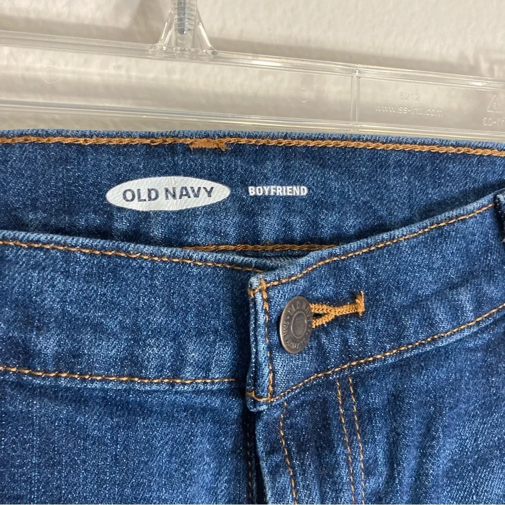 Old Navy Boyfriend Jeans - Blue - Size 14 - Picture 2 of 6